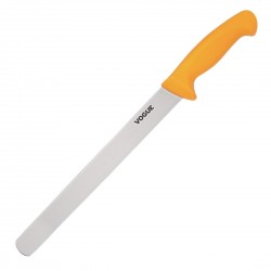 Vogue Soft Grip Pro Vleesmes 28cm - Geel Heft, Duits Staal