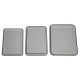 Nisbets Essentials anti-aanbak bakplaten set van 3 - zwart staal