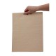 Vogue bakpapier kraft 1/2 GN liner - 200 vellen bruin bakpapier