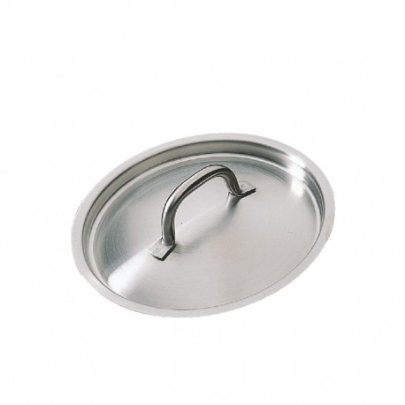 Matfer Bourgeat RVS deksel 16cm – Roestvrijstalen pandeksel voor Excellence en Tradition Plus