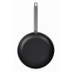Vogue aluminium koekenpan met Teflon anti-aanbaklaag, 32 cm, geschikt voor inductie
