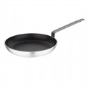 Vogue aluminium koekenpan met Teflon anti-aanbaklaag, geschikt voor inductie, 28 cm