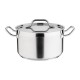 Nisbets Essentials RVS inductie kookpan 24cm 5,6L - Zilver