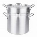Vogue au bain-mariepan met inzet - aluminium 10 liter