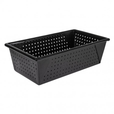 Geperforeerd Broodblik Crusty Bake 910g - Carbonstaal, Zwart