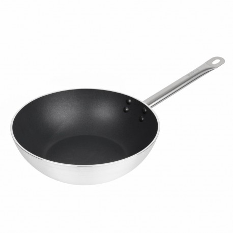 Vogue Platinum Plus anti-aanbak wokpan 30cm - aluminium
