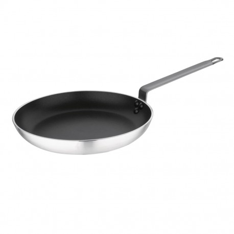 Vogue Aluminium Koekenpan met Antiaanbaklaag 30cm - Zilver