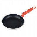 Hygiplas aluminium koekenpan met Teflon Platinum Plus anti-aanbaklaag – rood, 20 cm
