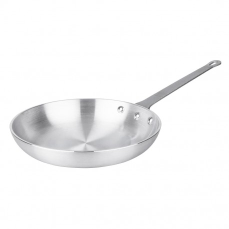 Vogue Aluminium Koekenpan 28cm - Zilver
