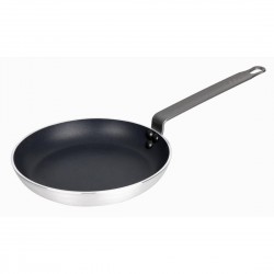 Vogue aluminium koekenpan met Teflon anti-aanbaklaag – 26 cm – geschikt voor inductie