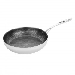 Vogue Tri-Shield Roestvrijstalen Koekenpan 28 cm - RVS & Aluminium