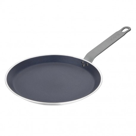 Vogue Aluminium Crêpepan 26cm met Teflon Platinum Plus Antiaanbaklaag