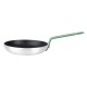 Hygiplas Teflon Platinum Plus anti-aanbak koekenpan 200mm groen handvat