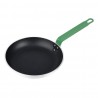 Hygiplas aluminium koekenpan met Teflon Platinum Plus anti-aanbaklaag, groen, 24 cm