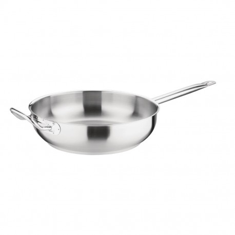 Vogue RVS sauteerpan 300mm - Zilver | Potten & Pannen