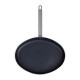 Vogue Aluminium Antiaanbak Ovale Koekenpan 40cm - Teflon Platinum Plus