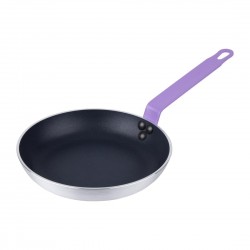 Hygiplas Teflon Platinum Plus anti-aanbak koekenpan 240mm – paars, geschikt voor allergenen