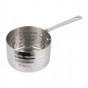 Olympia Tafelpresentatie Mini Steelpan Gehamerd 70mm RVS Zilver