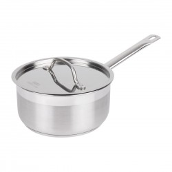 Nisbets Essentials RVS inductie steelpan 3L – 20 cm met deksel
