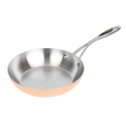 Vogue Triwall koperen inductie koekenpan 20cm