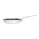 Vogue ovale koekenpan 36cm aluminium met Teflon Platinum Plus antiaanbaklaag