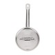 Nisbets Essentials roestvrijstalen steelpan met deksel 16 cm