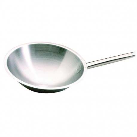 Matfer Bourgeat Tradition Plus inductie wok 35 cm – RVS