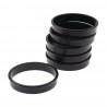 Matfer Bourgeat Exoglass taartringen 10(Ø)cm - set van 6 stuks