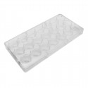 Schneider chocoladevorm hexagon – polycarbonaat bakvorm, 21 stuks
