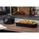 Vogue 2-delige gietijzeren braadpan en ovenschaal set