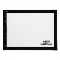 Nisbets Essentials Anti-Kleef Siliconen Bakmat 400x300mm - Wit