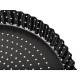 Masterclass Crusty Bake Quichevorm 250mm - Carbonstaal, Zwart