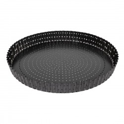 Masterclass Crusty Bake Quichevorm 300mm - Carbonstaal Bakvorm met Antiaanbaklaag