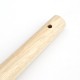 Vogue ronde bakkwast 4,5cm - houten handvat, bruin