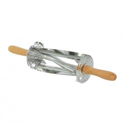 Gobel RVS Croissantsnijder met Houten Handvat - Louis Tellier 510x95x95mm