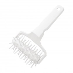 Vogue Roller Docker ABS - Witte Korstroller voor Taarten en Vlaaien
