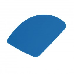 Vogue eenvoudige plastic deegschraper blauw – polypropyleen keukengerei
