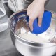 Vogue eenvoudige plastic deegschraper blauw – polypropyleen keukengerei