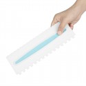 Vogue Icing Kammen – Set van 3 stuks, Kunststof, Wit