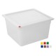 Hygiplas Click PP GN Container 2/3 met deksel & 7 kleurenclips 200mm 16,1L (4 stuks)