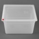 Hygiplas Click PP GN Container 2/3 met deksel & 7 kleurenclips 200mm 16,1L (4 stuks)