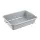 Vogue Geperforeerde Opbergbak Grijs - Polypropyleen 545x390mm