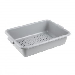 Vogue Geperforeerde Opbergbak Grijs - Polypropyleen 545x390mm
