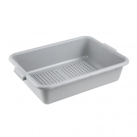Vogue Geperforeerde Opbergbak Grijs - Polypropyleen 545x390mm