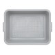 Vogue Geperforeerde Opbergbak Grijs - Polypropyleen 545x390mm