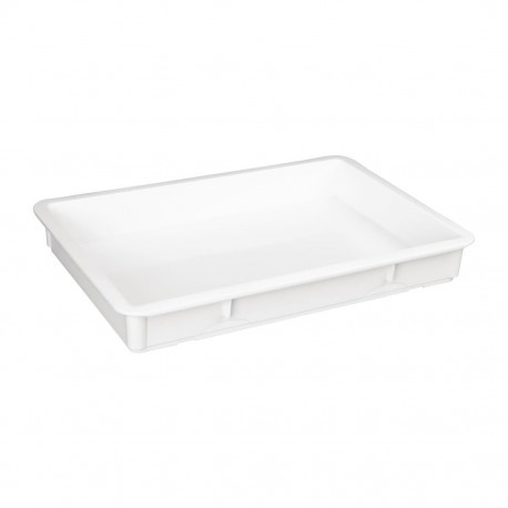 Vogue PP deegdoos 650 x 455 x 85 mm – Wit Polypropyleen