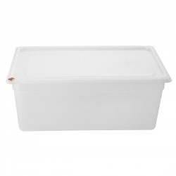 Hygiplas Click Polypropyleen Gastronormbak GN 1/1 met Deksel en HACCP-Clips - 200mm (2 stuks)