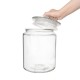 Olympia Biscotti Glazen Potten Set 6,3L en 3,8L