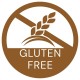 Hygiplas glutenvrije voedseletiketten – rol van 1000 stuks