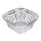 Fiesta recyclebare foliecontainer 100 ml – zilveren aluminium bakjes (200 stuks)